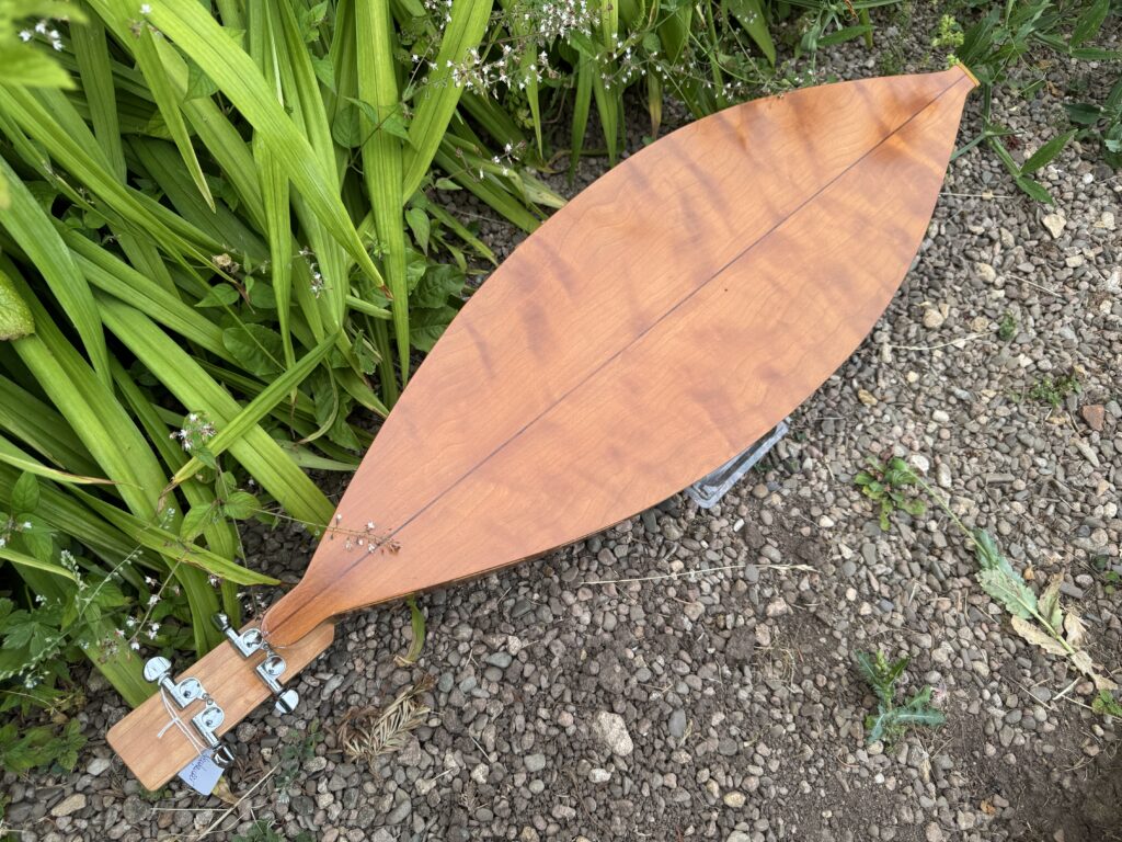 galax style dulcimer, made for Bonnie Russell